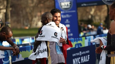 2024 United Airlines NYC Half Finish