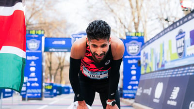 2024 United Airlines NYC Half Finish