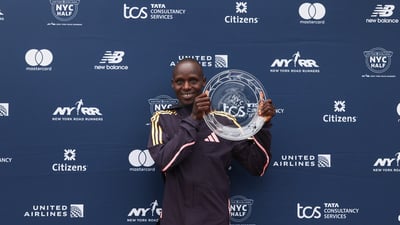 2024 United Airlines NYC Half Finish