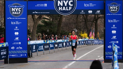 2024 United Airlines NYC Half Finish