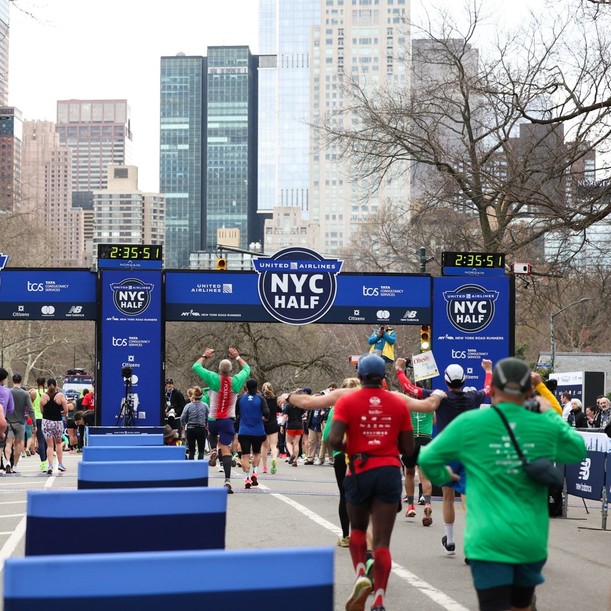 2024 United Airlines NYC Half Finish