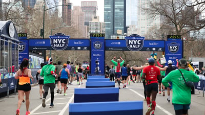 2024 United Airlines NYC Half Finish