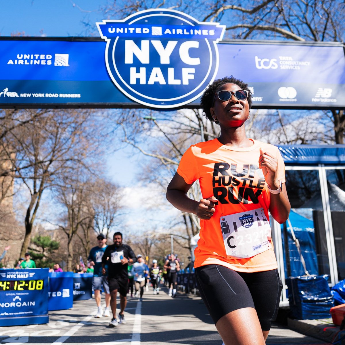 2024 United Airlines NYC Half Finish