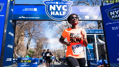 2024 United Airlines NYC Half Finish