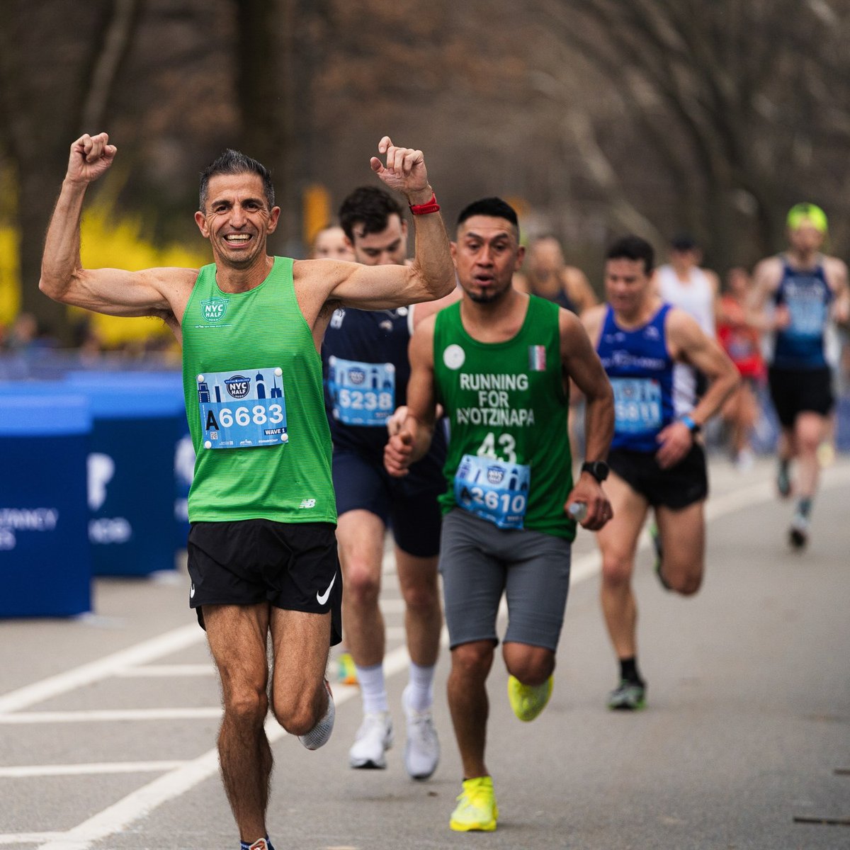 2024 United Airlines NYC Half Finish