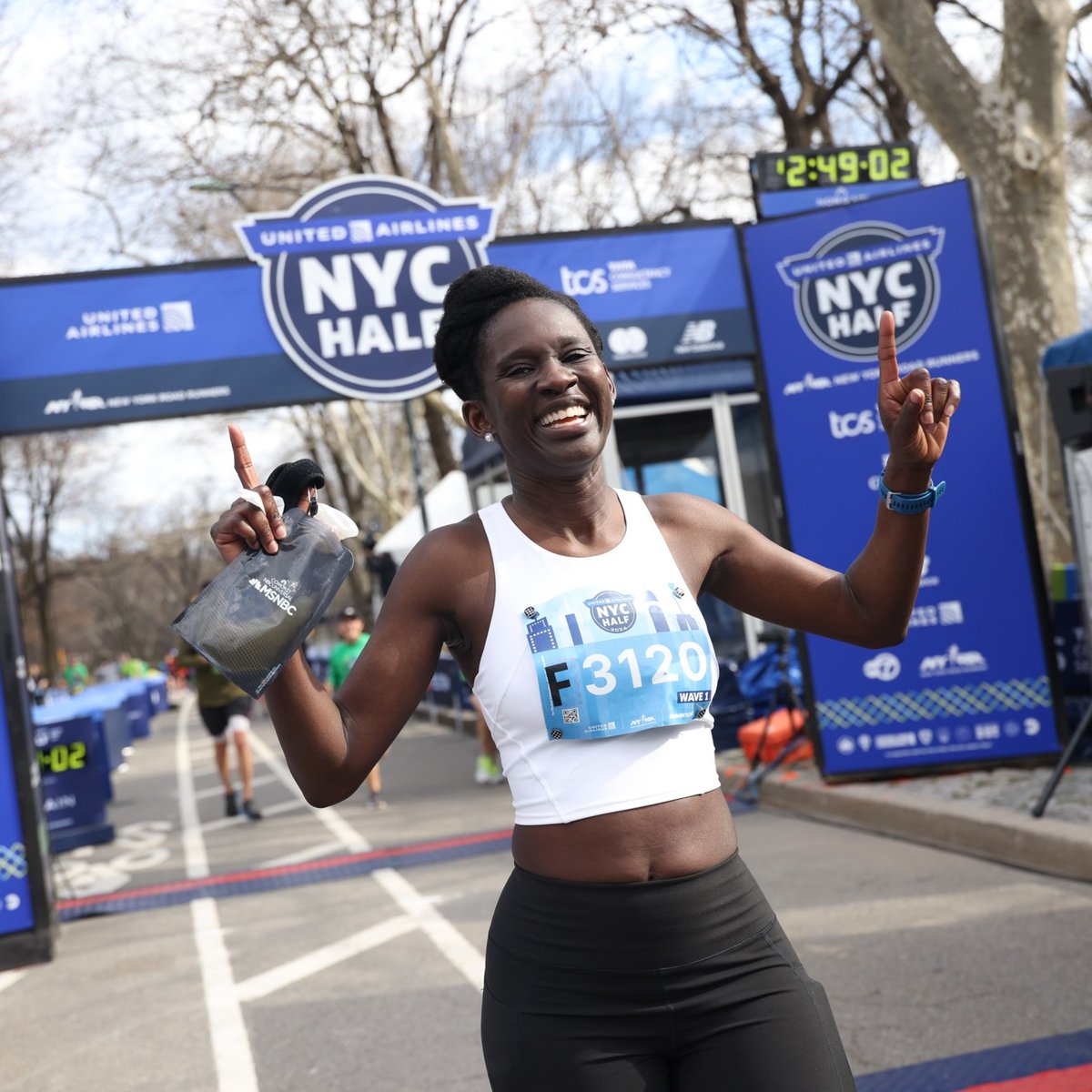 2024 United Airlines NYC Half Finish