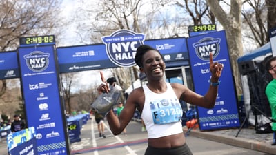 2024 United Airlines NYC Half Finish