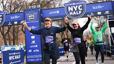 2024 United Airlines NYC Half Finish