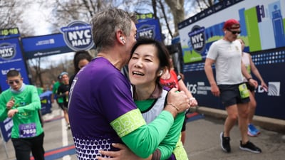 2024 United Airlines NYC Half Finish