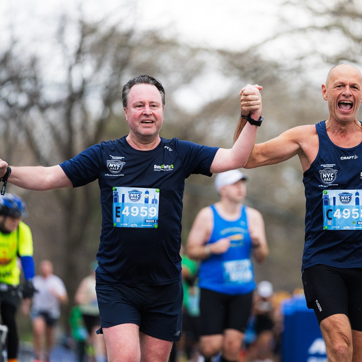 2024 United Airlines NYC Half Finish