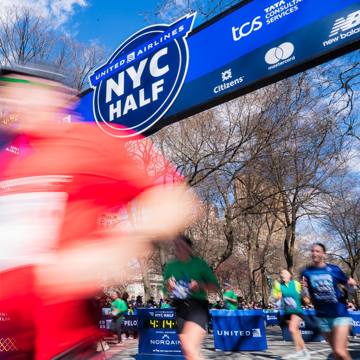 2024 United Airlines NYC Half Finish