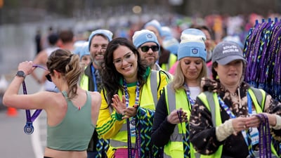 2024 United Airlines NYC Half Finish