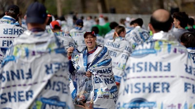 2024 United Airlines NYC Half Finish