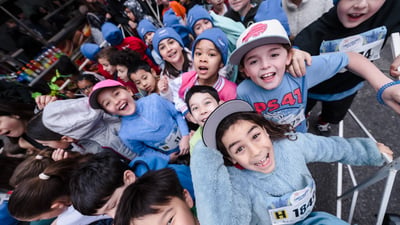 2024 Times Square Kids Run at the United Airlines NYC Half