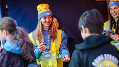 2024 Times Square Kids Run at the United Airlines NYC Half