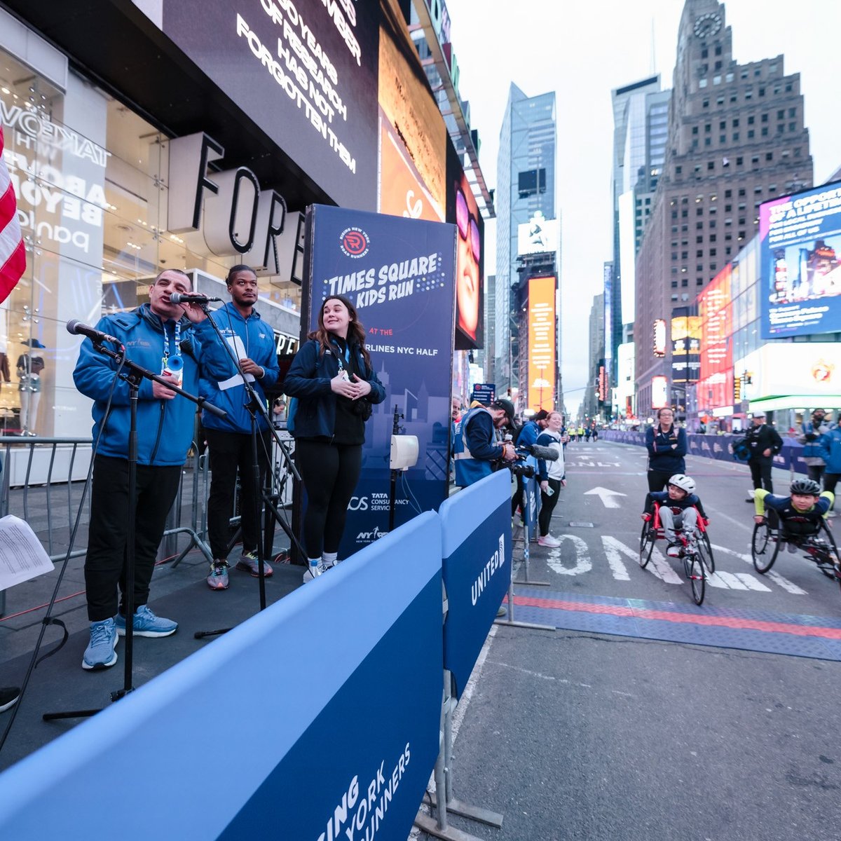 2024 Times Square Kids Run at the United Airlines NYC Half