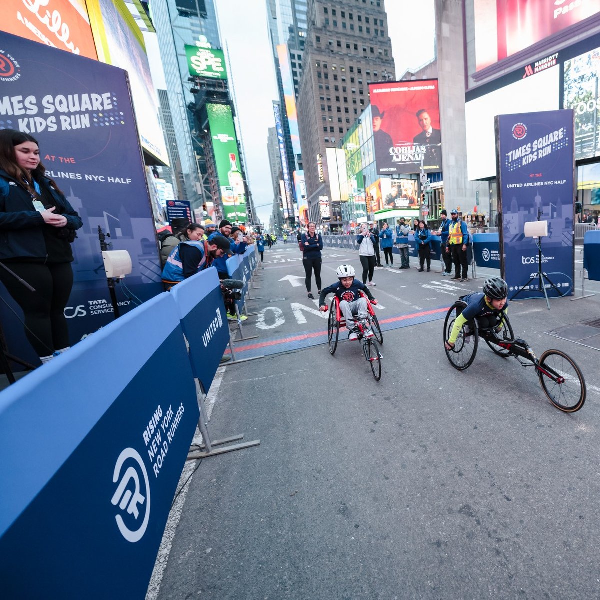 2024 Times Square Kids Run at the United Airlines NYC Half