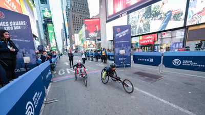 2024 Times Square Kids Run at the United Airlines NYC Half