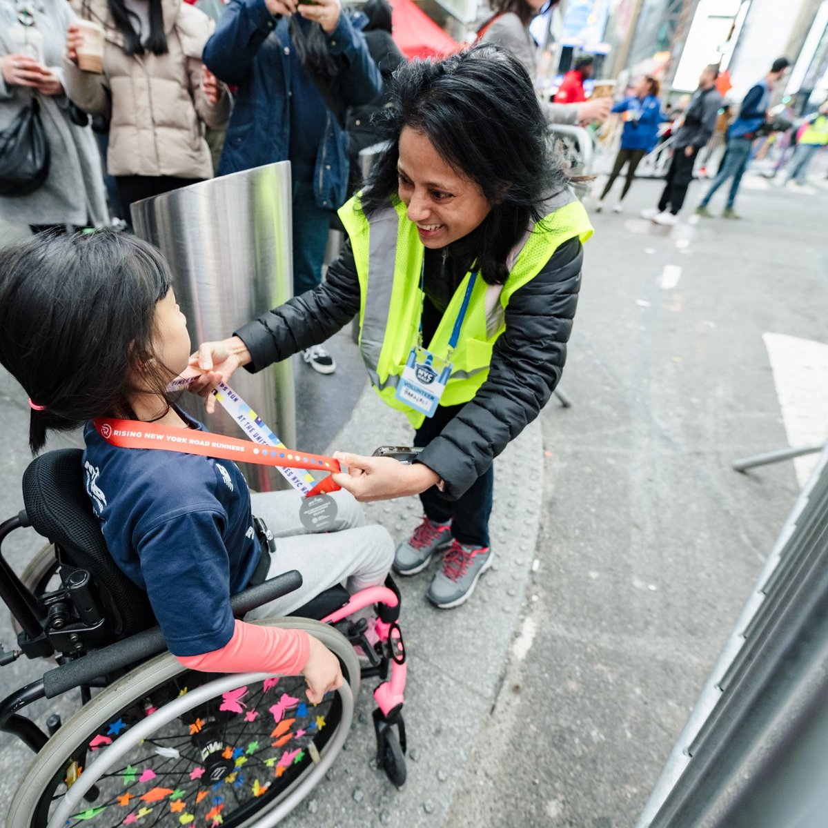 2024 Times Square Kids Run at the United Airlines NYC Half