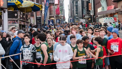 2024 Times Square Kids Run at the United Airlines NYC Half