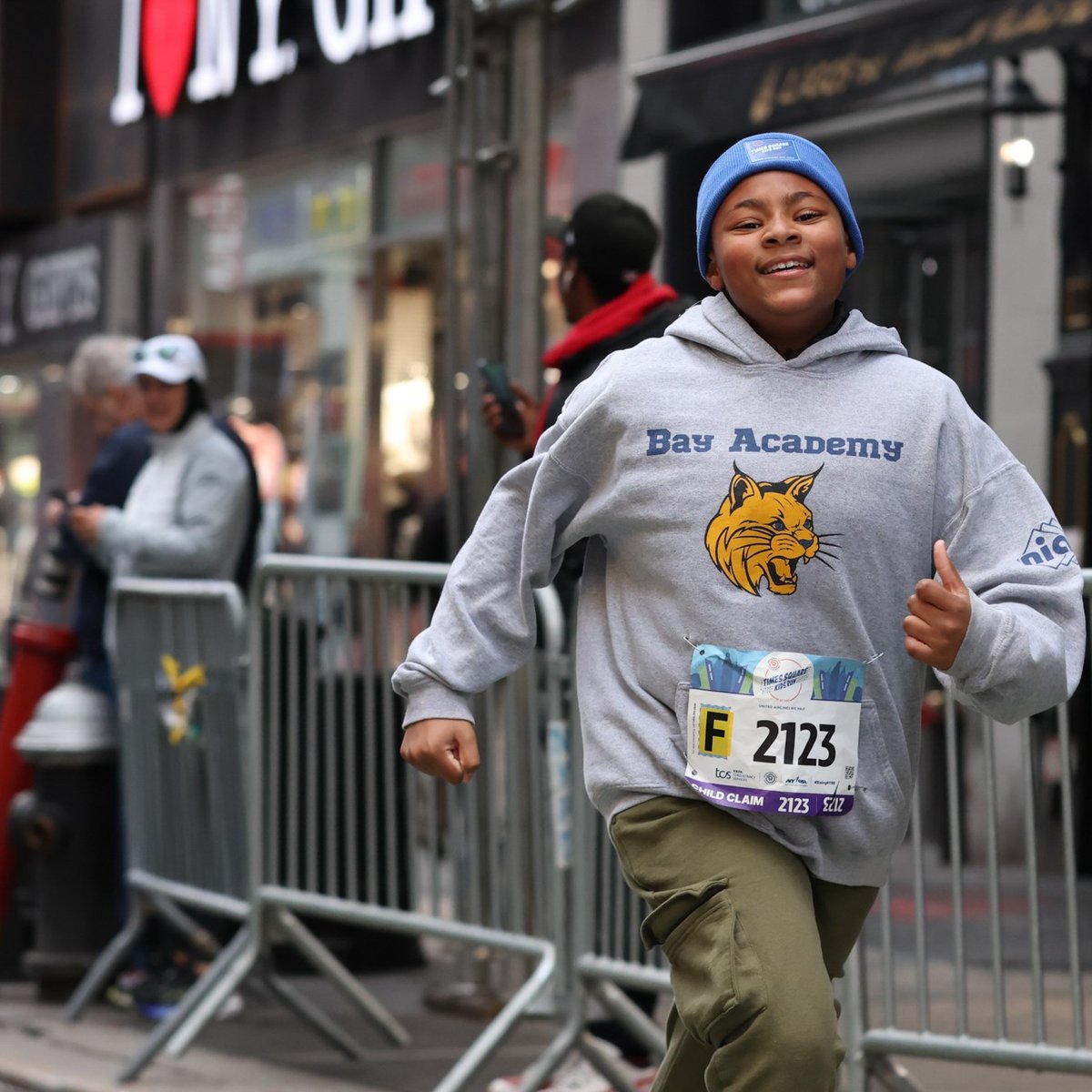 2024 Times Square Kids Run at the United Airlines NYC Half
