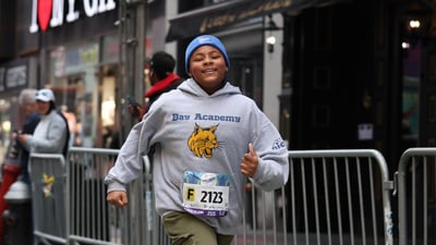 2024 Times Square Kids Run at the United Airlines NYC Half