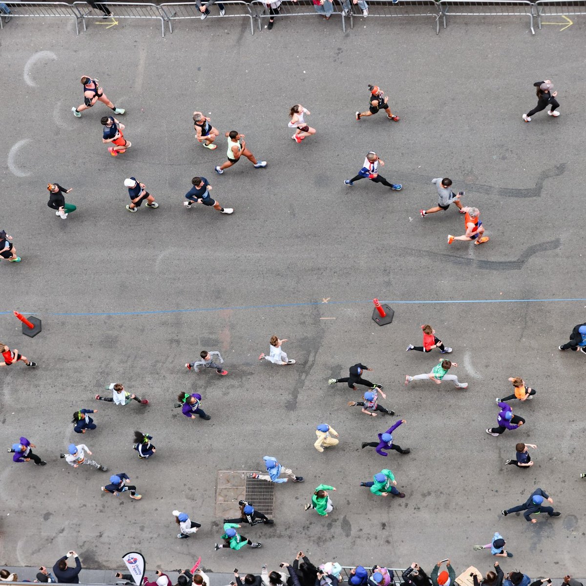 2024 Times Square Kids Run at the United Airlines NYC Half