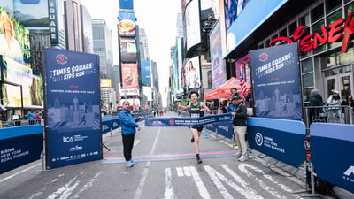 2024 Times Square Kids Run at the United Airlines NYC Half