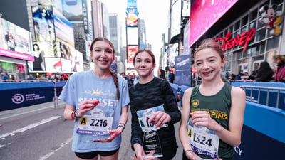 2024 Times Square Kids Run at the United Airlines NYC Half