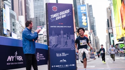 2024 Times Square Kids Run at the United Airlines NYC Half