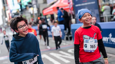 2024 Times Square Kids Run at the United Airlines NYC Half