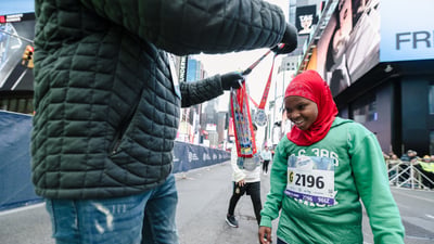 2024 Times Square Kids Run at the United Airlines NYC Half