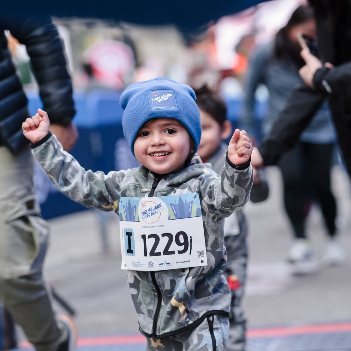2024 Times Square Kids Run at the United Airlines NYC Half
