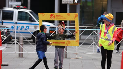 2024 Times Square Kids Run at the United Airlines NYC Half