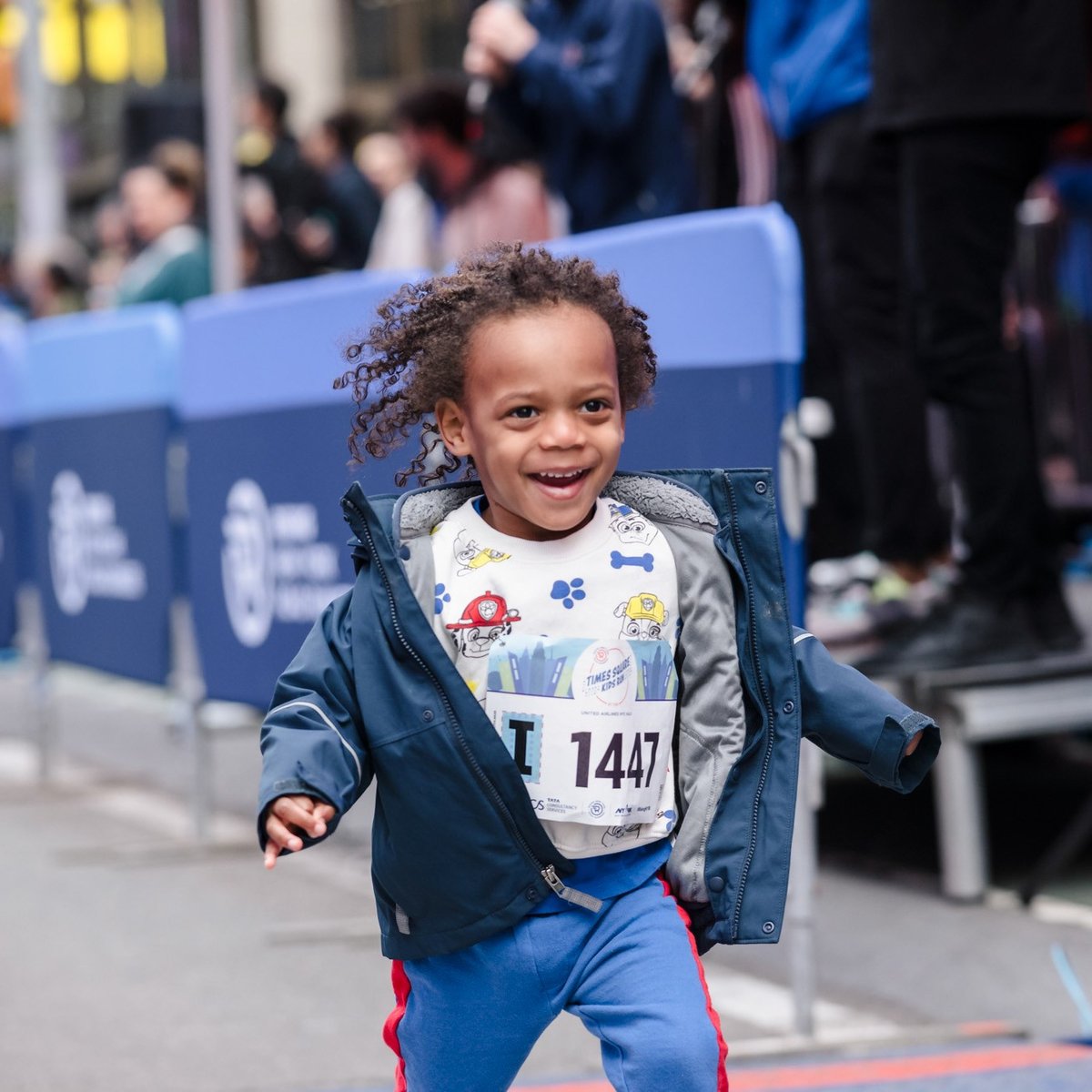 2024 Times Square Kids Run at the United Airlines NYC Half