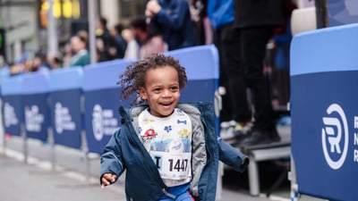 2024 Times Square Kids Run at the United Airlines NYC Half