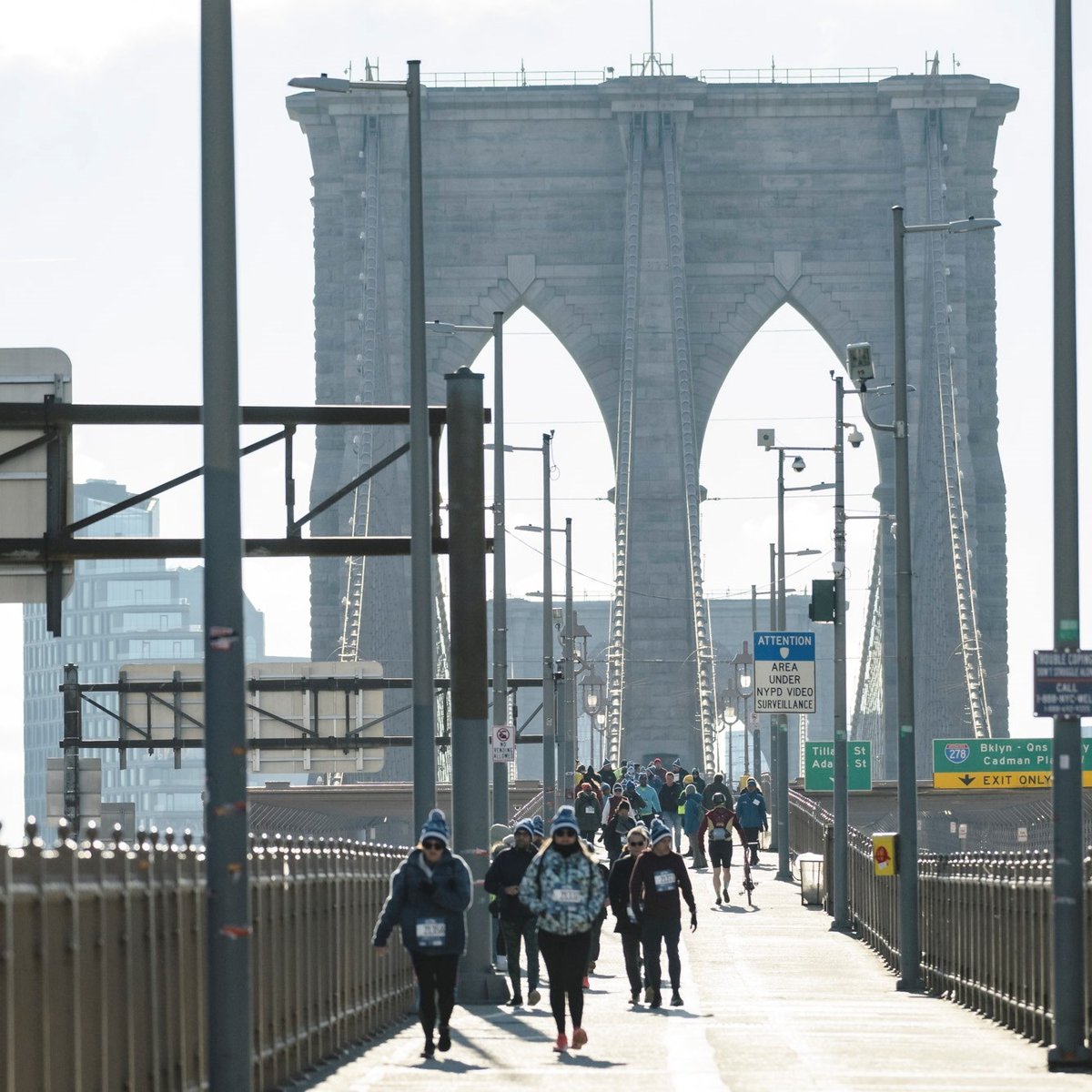 2024 NYRR Brooklyn Bridge Walk in Partnership with NYC DOT