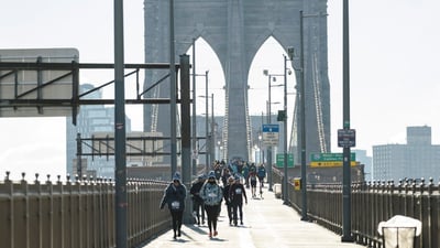 2024 NYRR Brooklyn Bridge Walk in Partnership with NYC DOT