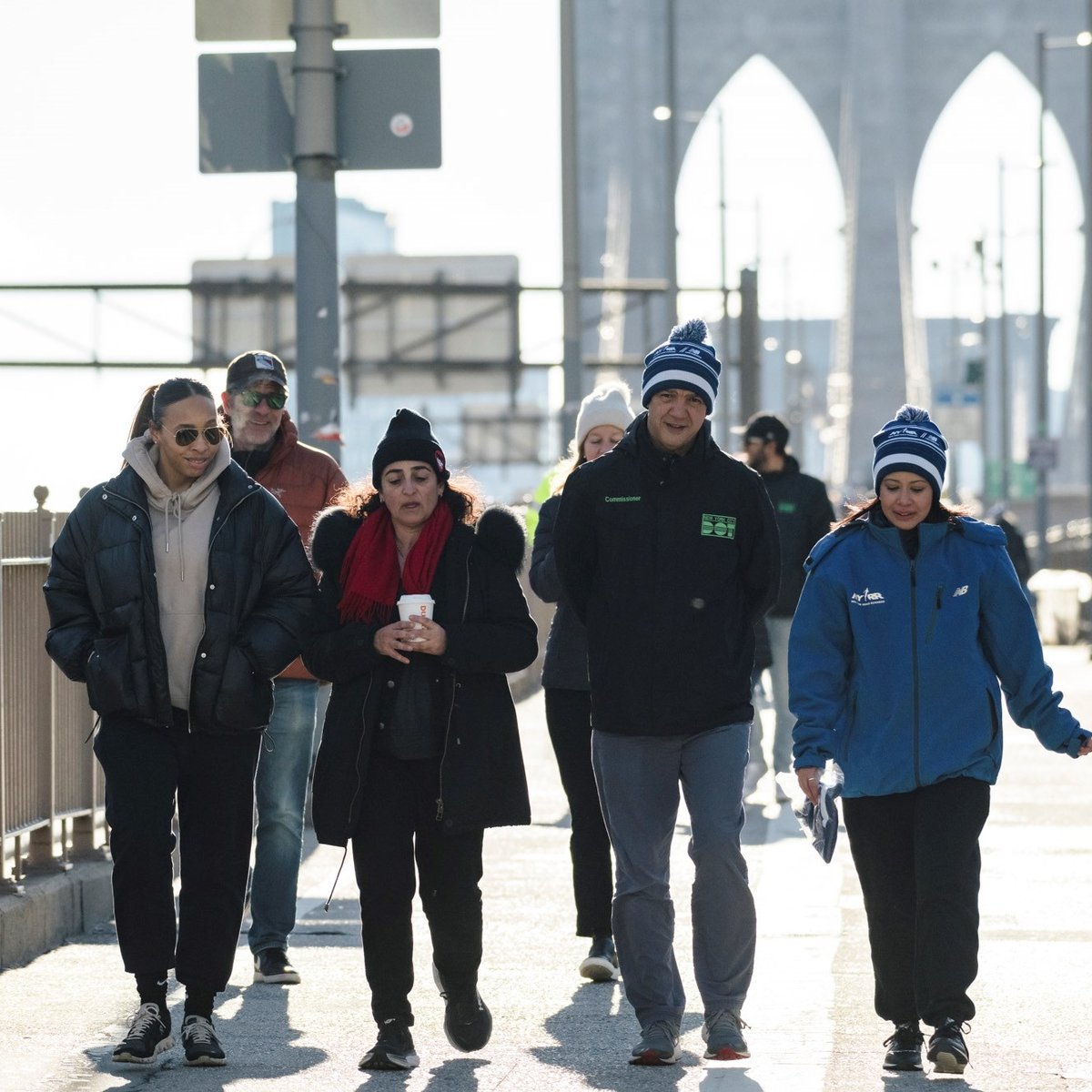 2024 NYRR Brooklyn Bridge Walk in Partnership with NYC DOT
