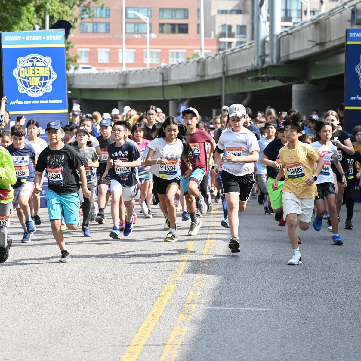 2023 Rising New York Road Runners at the NYRR Queens 10K