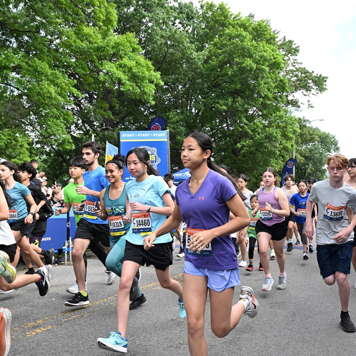 2023 Rising New York Road Runners at the NYRR Queens 10K