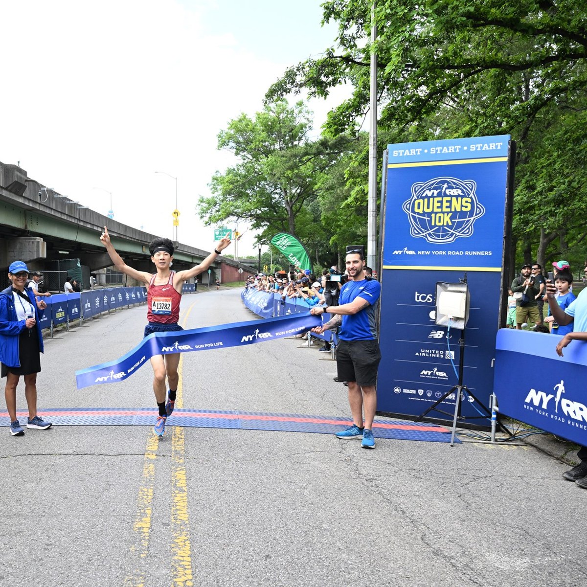 2023 Rising New York Road Runners at the NYRR Queens 10K