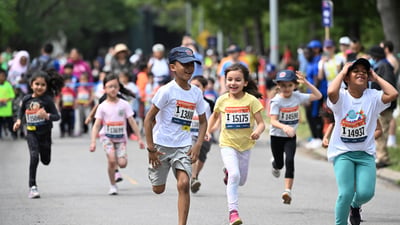 2023 Rising New York Road Runners at the NYRR Queens 10K