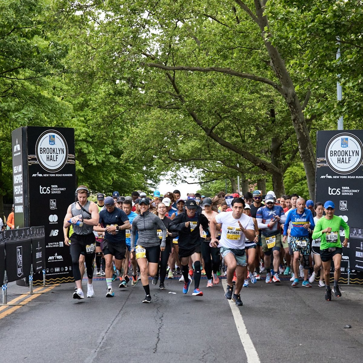 2023 RBC Brooklyn Half Start and Course