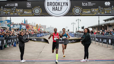 2023 RBC Brooklyn Half Finish