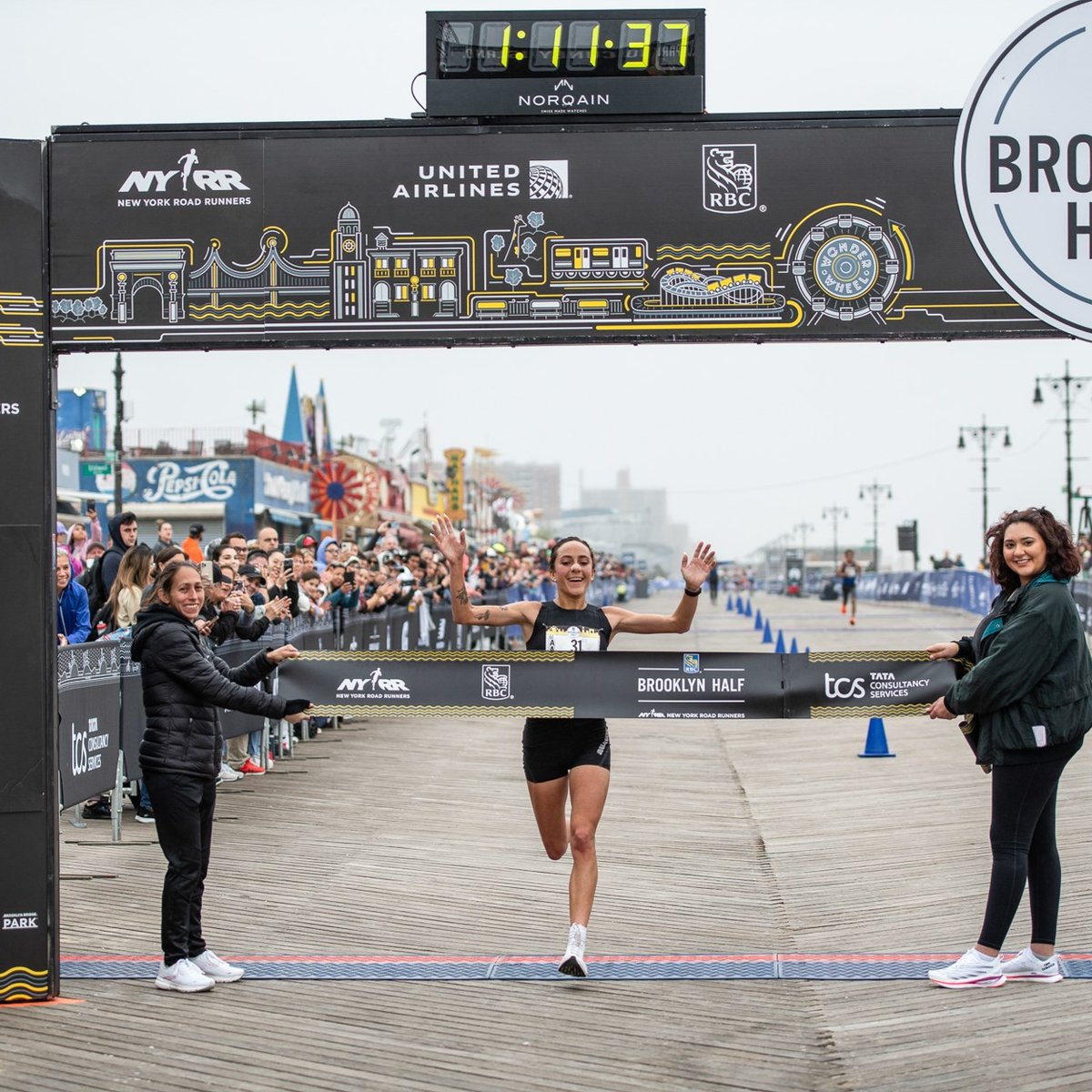 2023 RBC Brooklyn Half Finish