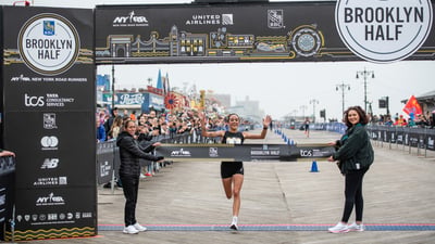 2023 RBC Brooklyn Half Finish