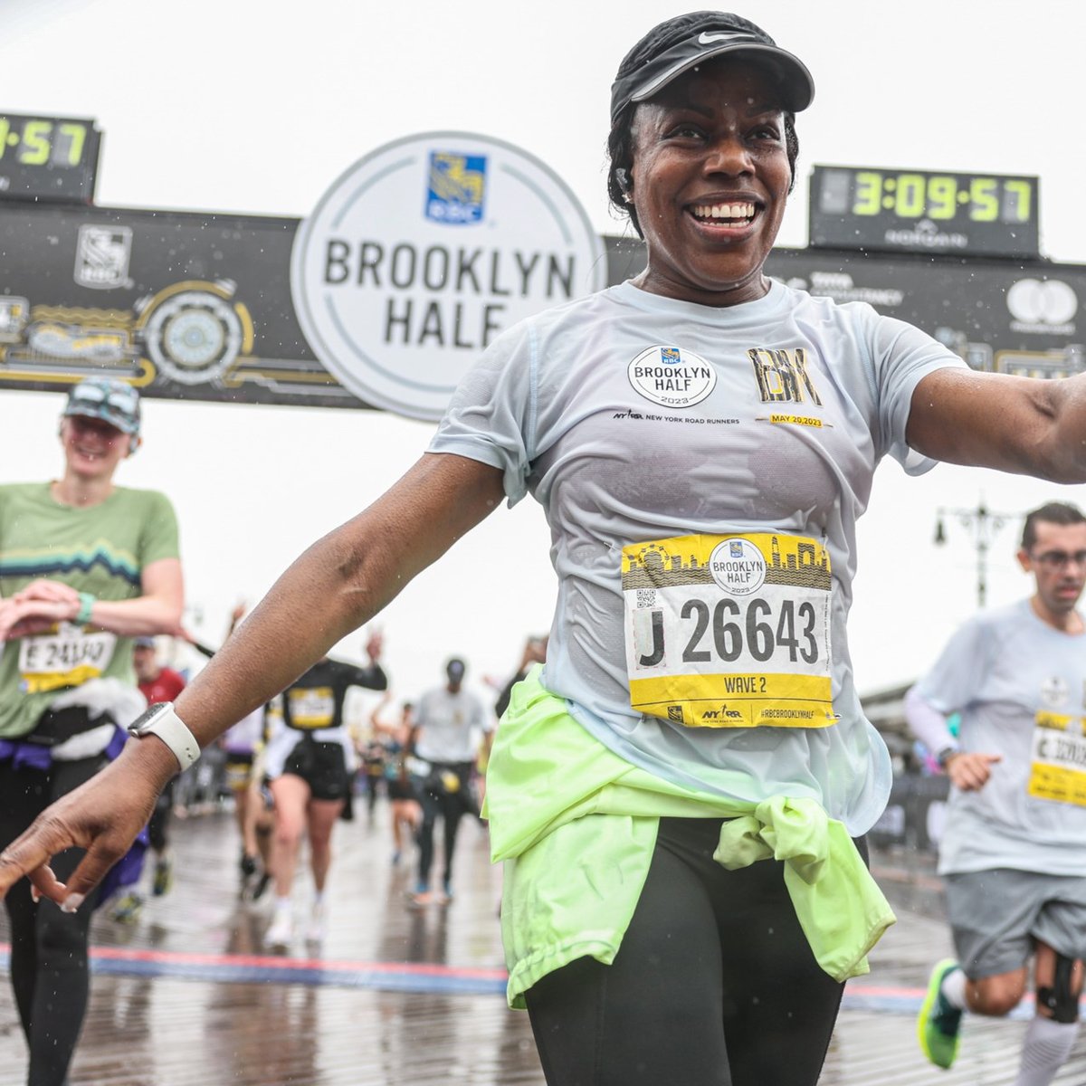 2023 RBC Brooklyn Half Finish