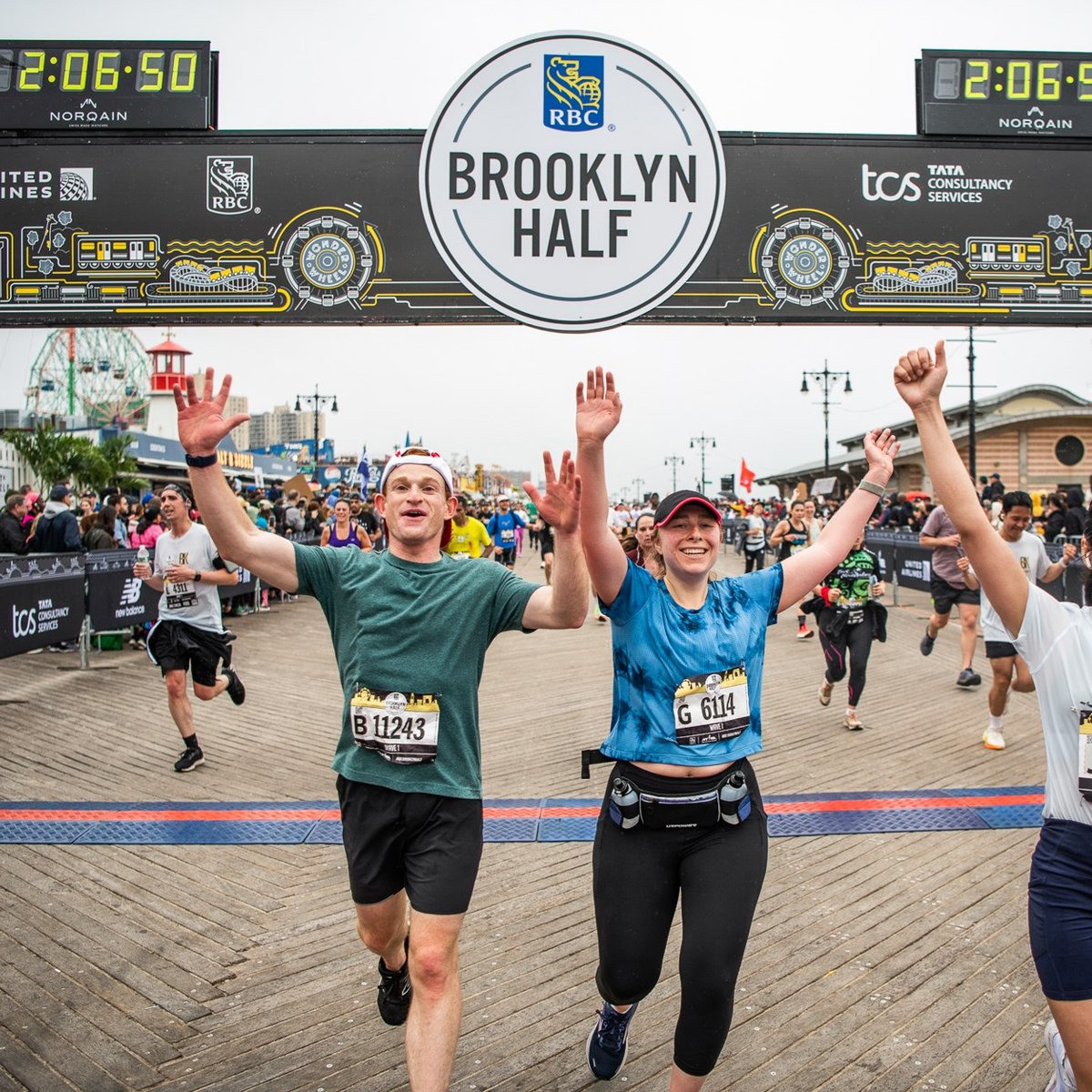 2023 RBC Brooklyn Half Finish