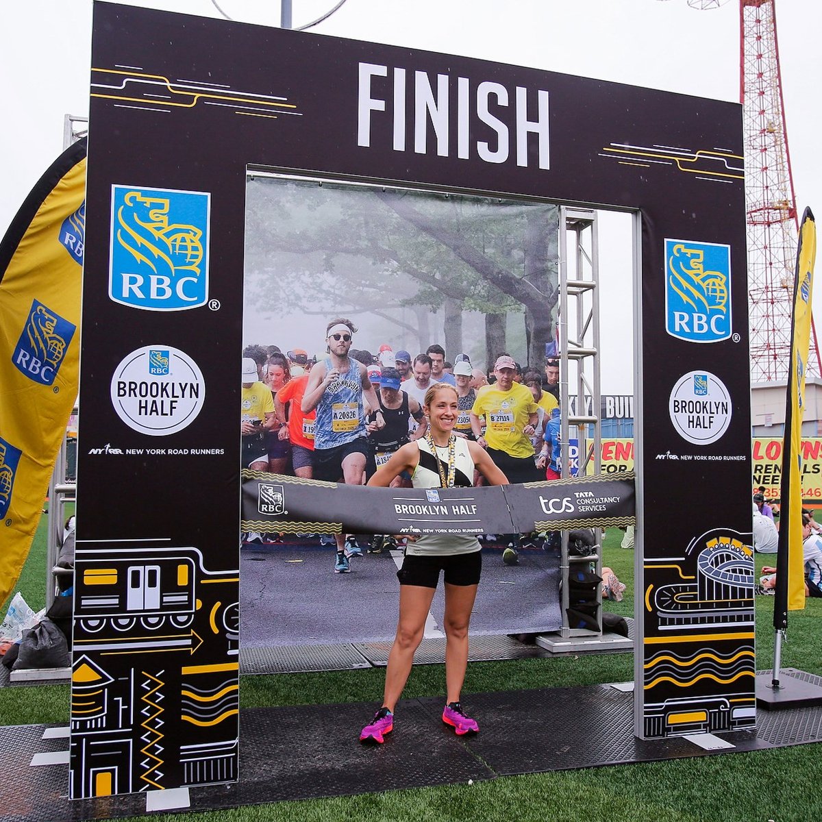 2023 RBC Brooklyn Half Finish